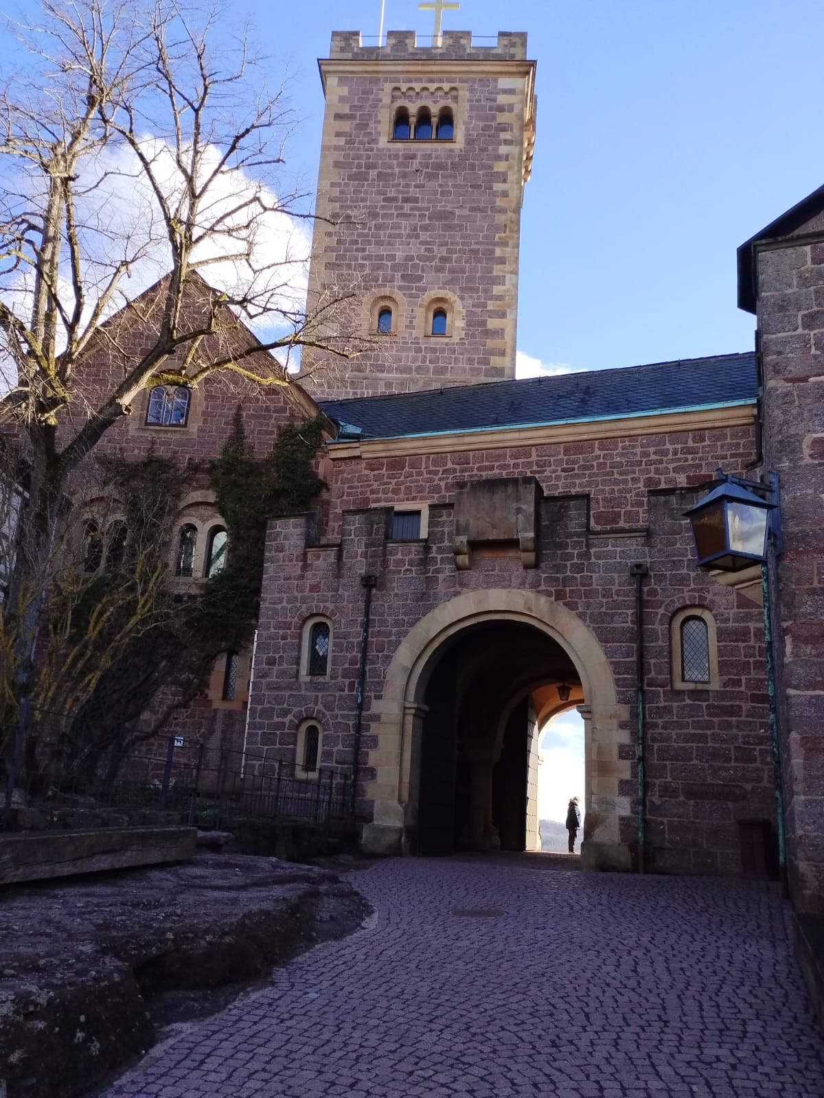 Jedna z bram zamku Wartburg